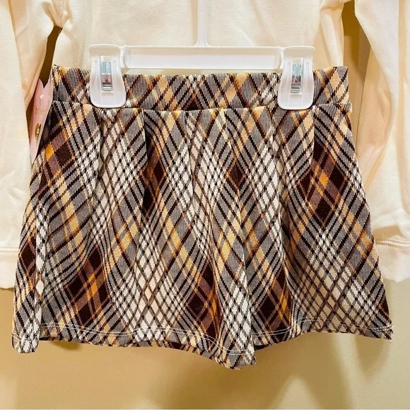 Btween Fox Sequin Skirt, Sweatshirt, and Scrunchie Set Size 5 NWT - Picture 6 of 9